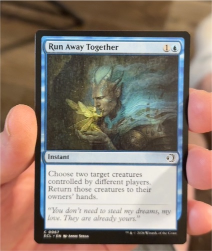 2007 Magic: The Gathering #67 Run Away Together — front