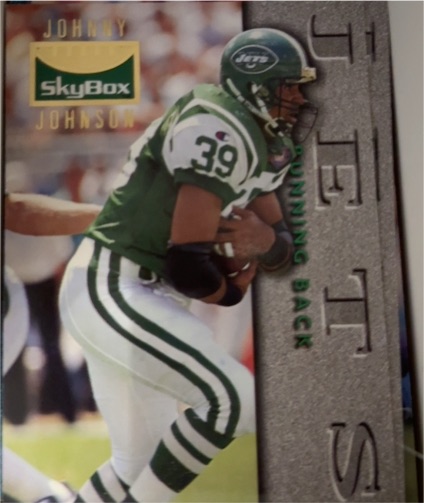 1995 SkyBox Premium #95 Johnny Johnson — front