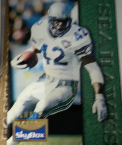 1995 SkyBox Premium #128 Chris Warren — front