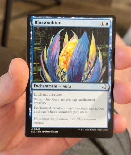2020 Magic: The Gathering #45 Blossombind — front
