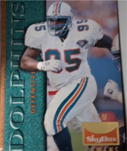 1995 SkyBox Premium #68 Tim Bowens — front