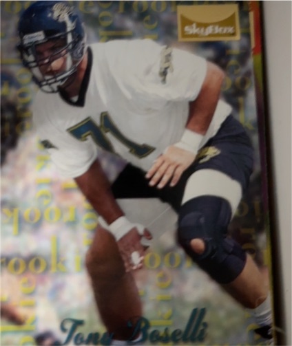 1995 SkyBox Premium #160 Tony Boselli — front