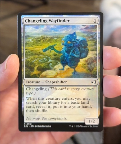 2020 Magic: The Gathering #0001 Changeling Wayfinder — front