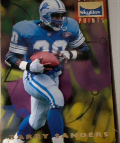 1995 SkyBox Premium #146 Barry Sanders — front