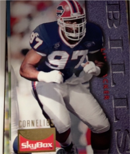 1995 SkyBox Premium #13 Cornelius Bennett — front