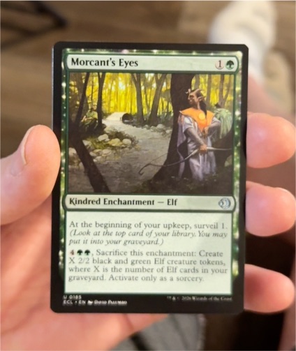 Morcant's Eyes Lorwyn #185 — front
