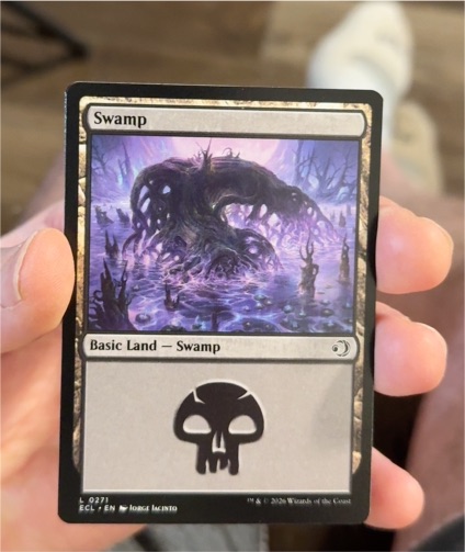 2020 Magic: The Gathering #272 Swamp — front