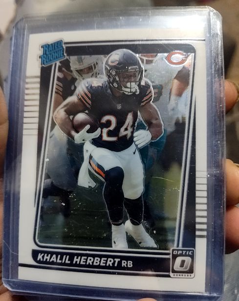 2021 Donruss Optic #293 Khalil Herbert — front