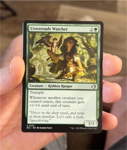 2007 Magic: The Gathering #173 Crossroads Watcher — front
