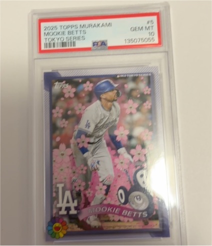 2025 Topps Murakami #5 Mookie Betts — front