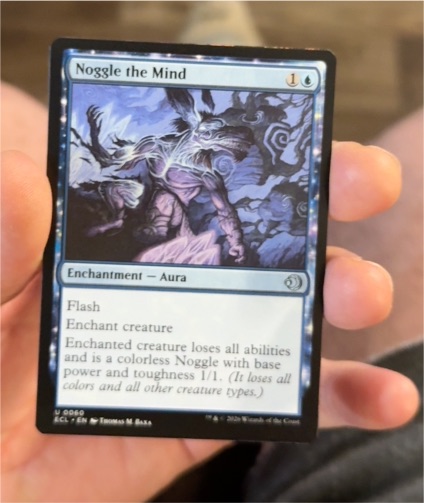 2012 Magic: The Gathering #60 Noggle the Mind — front