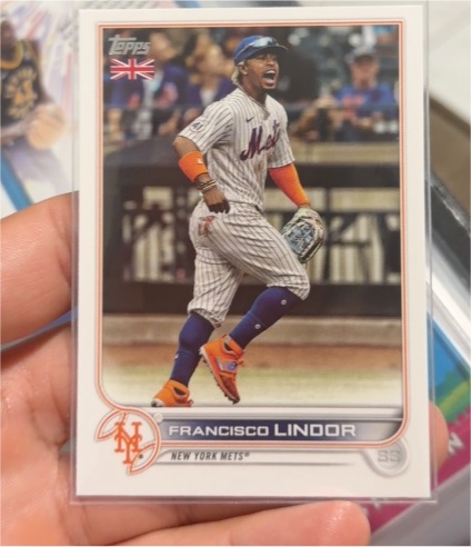 2022 Topps #450 Francisco Lindor — front