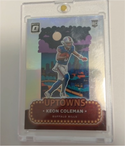 2024 Panini Donruss Optic Uptowns #15 Keon Coleman — front