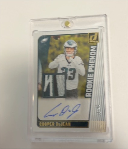 2024 Donruss #33 Cooper DeJean Rookie Phenom — front