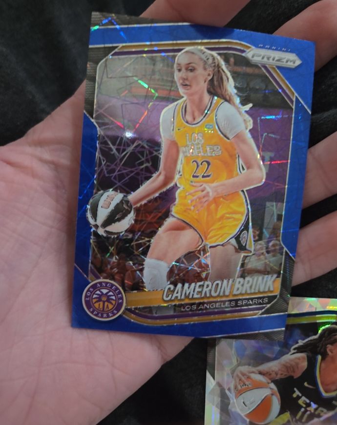 2025 Panini Prizm WNBA #87 Cameron Brink — front