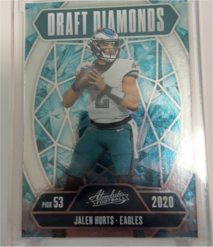 2025 Panini Absolute #DD-JHS Jalen Hurts — front