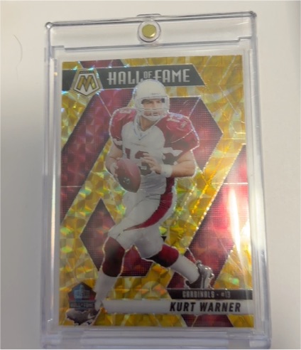 2025 Panini Mosaic #300 Kurt Warner — front