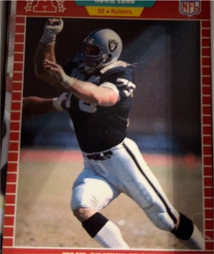 1989 Pro Set #186 Howie Long — front