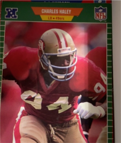1989 Pro Set #378 Charles Haley — front