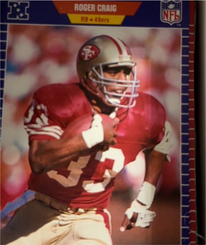 1989 Pro Set #372 Roger Craig — front