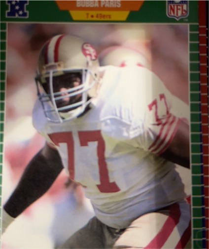 1989 Pro Set #387 Bubba Paris — front