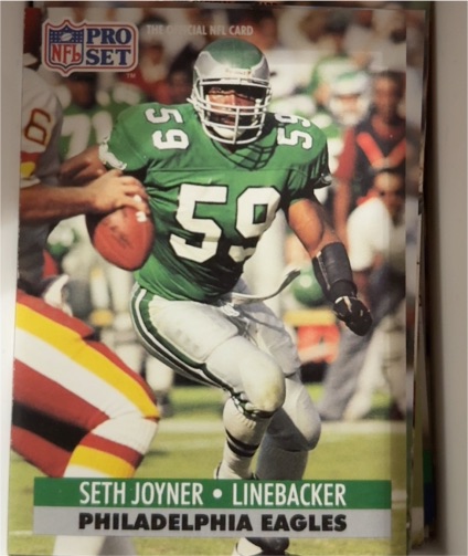 1991 Pro Set #257 Seth Joyner — front