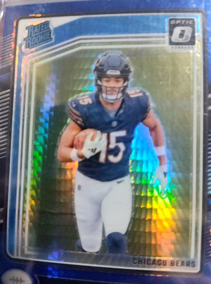 2024 Panini Donruss Optic # Rated Rookie Chicago Bears — front