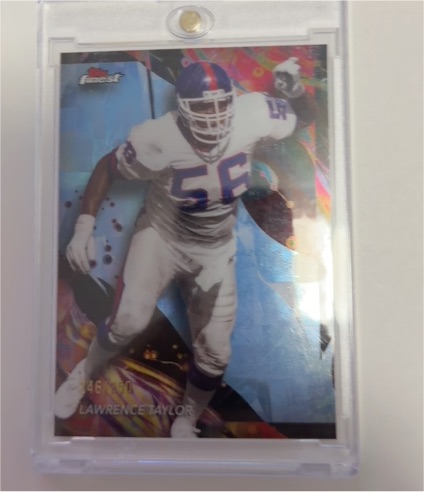 2024 Topps Finest #138 Lawrence Taylor — front