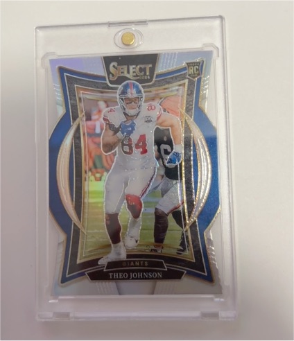 2024 Panini Select #96 Theo Johnson — front