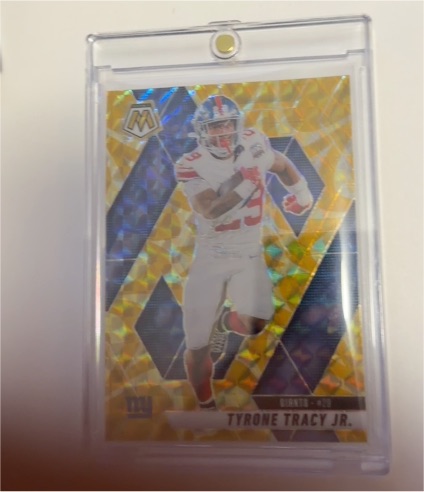 2025 Panini Mosaic #420 Tyrone Tracy Jr. — front