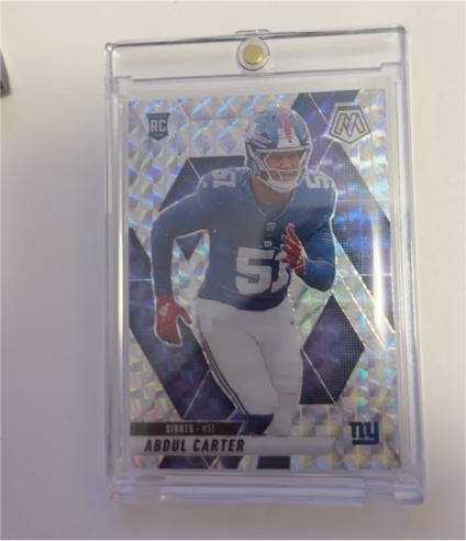 2025 Panini Mosaic #317 Abdul Carter — front