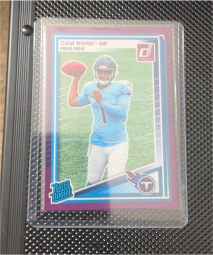 2025 Panini Donruss #350 Cam Ward — front