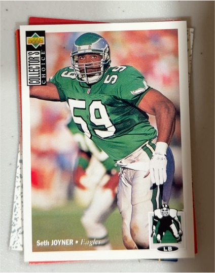 1994 Upper Deck Collector's Choice #143 Seth Joyner — front