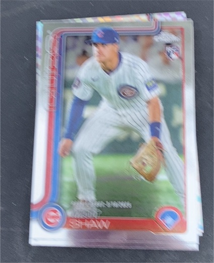 2025 Topps Chrome Update #USC135 Matt Shaw — front