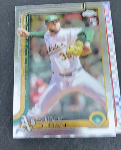 2025 Topps Chrome Update #USC84 Carlos Duran — front