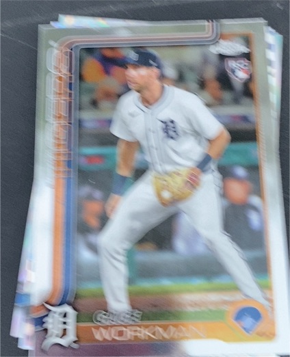 2025 Topps Chrome Update #USC21 Gage Workman — front