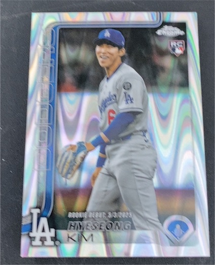 2025 Topps Chrome Update #USC149 Hyeseong Kim — front