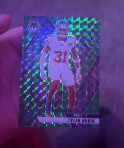 2025 Panini Mosaic #87 Tyler Nubin — front