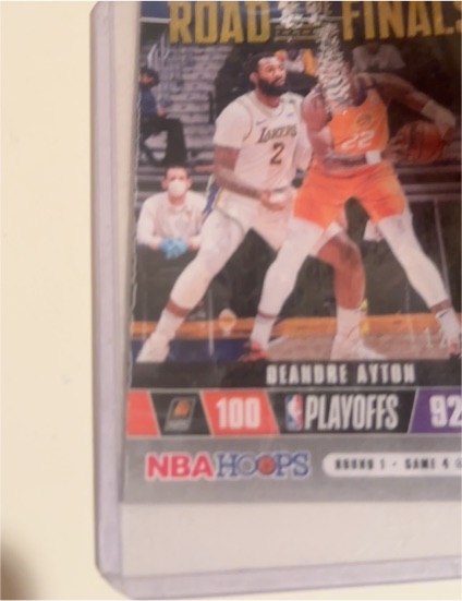 2021-22 Panini NBA Hoops #28 Deandre Ayton Road to the Finals — front