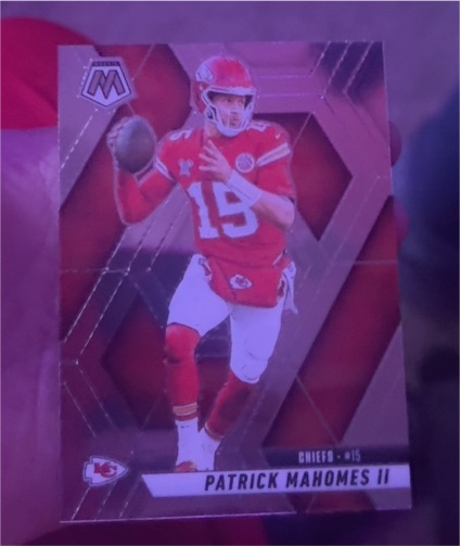 2025 Panini Mosaic #15 Patrick Mahomes II — front