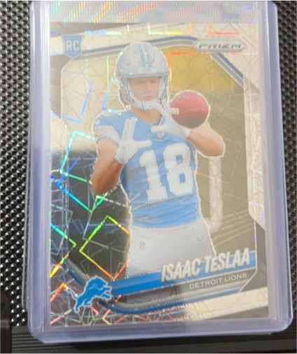 2025 Panini Prizm #316 Isaac Teslaa — front