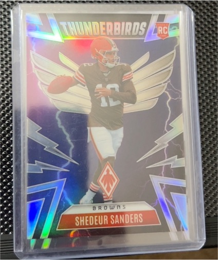 2025 Panini Phoenix Thunderbirds #13 Shedeur Sanders — front