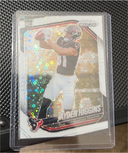 2025 Panini Prizm #376 Jayden Higgins — front