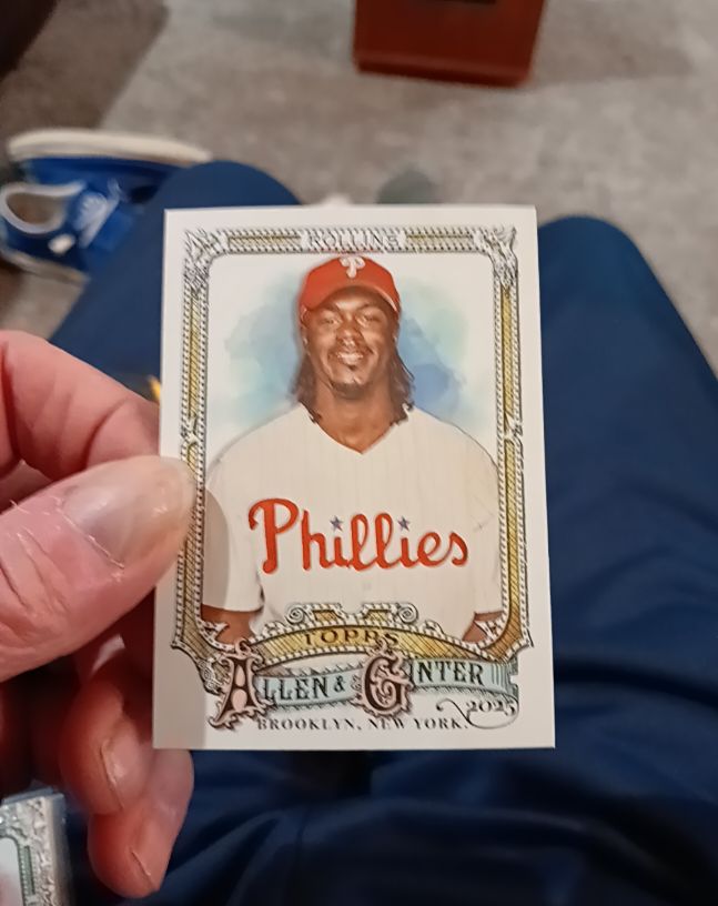 2025 Topps Allen & Ginter #159 Jimmy Rollins — front