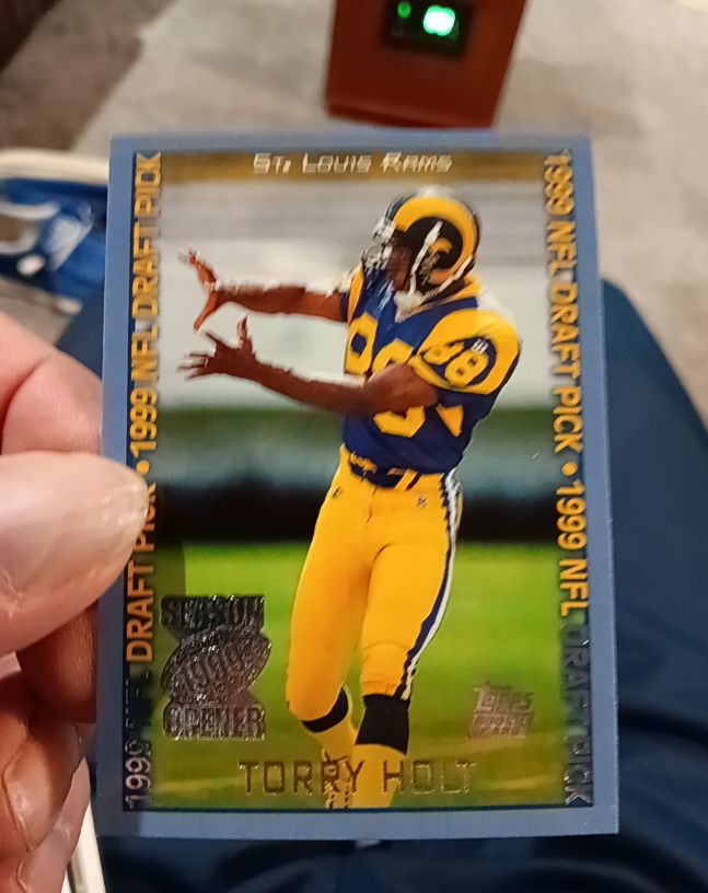 1999 Topps #343 Torry Holt — front
