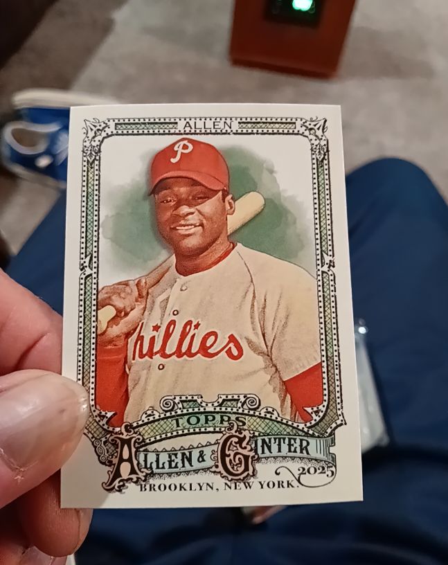 2025 Topps Allen & Ginter #350 Dick Allen — front