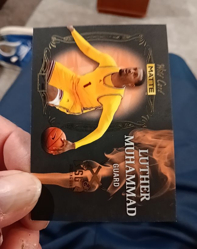 2022 Wild Card Matte #SG-1 Luther Muhammad — front