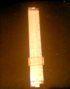 Pickett 902 12" Metal Slide Rule — front