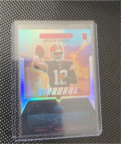 2025 Panini Rookies & Stars Airborne #2 Shedeur Sanders — front