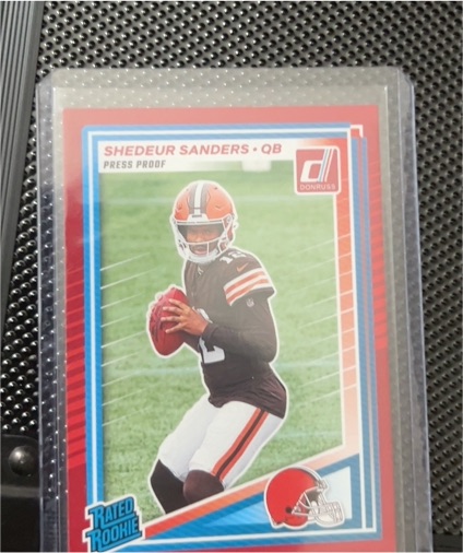 2025 Donruss #306 Shedeur Sanders — front